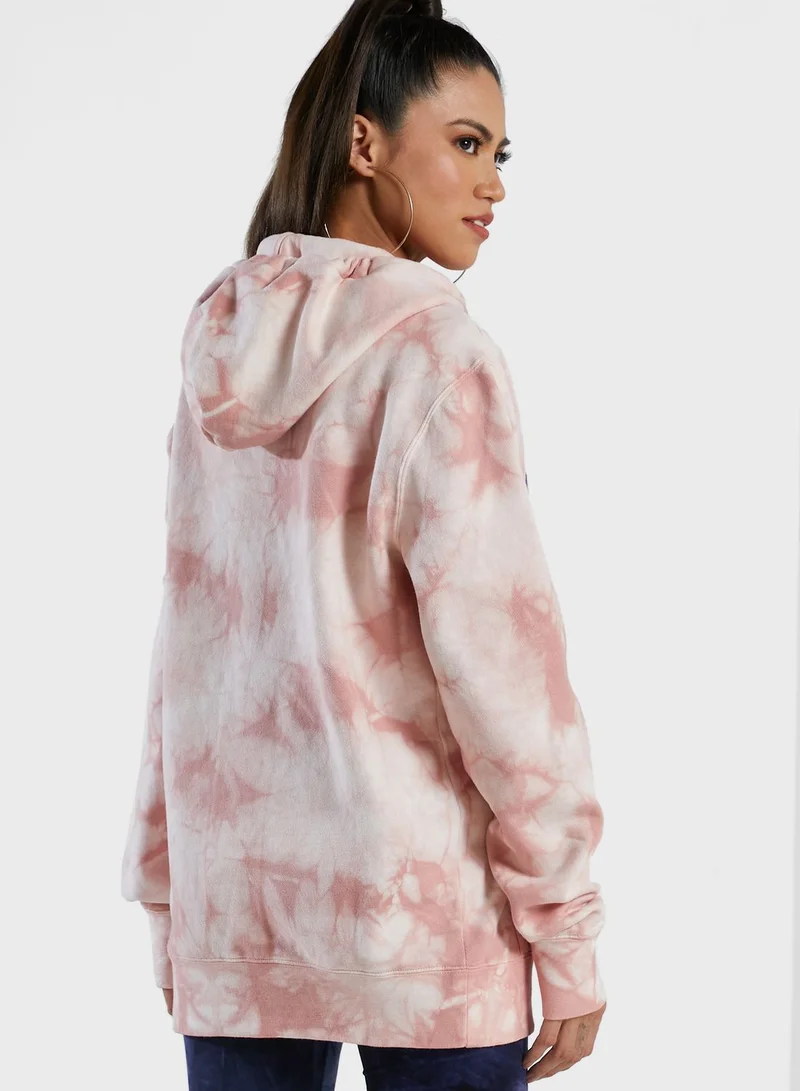 HUF Broadcast Tie Dye Hoodie