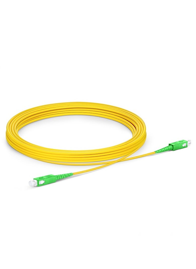 T Tech Fiber Patch Cable SC APC to SC APC Simplex 15M LSZH 3.0mm  - Image 2