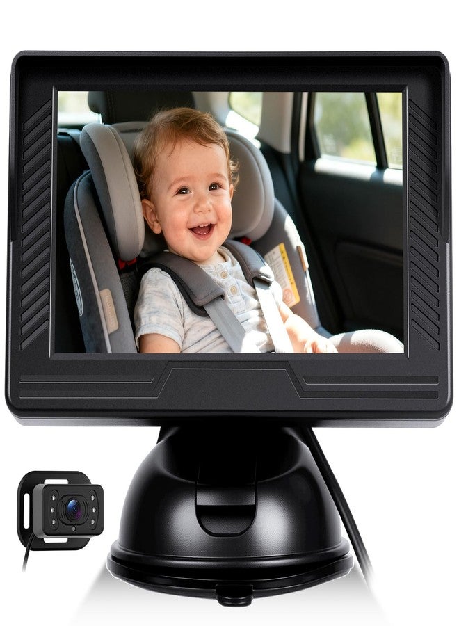 SIXWIN Baby Car Camera Rear-Facing Infant Monitor with Night Vision Car Camera for Baby Wide-Angle Lens Easy Install 360°Adjustable Display - Image 1