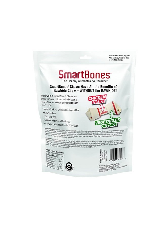 SmartBones SmartBones Mini Chews with Real Chicken 32 Count, Rawhide-Free Chews for Dogs  - Image 2