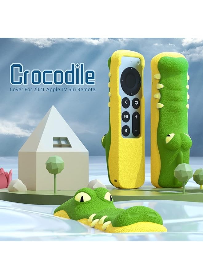 Remote Silicone Case Compatible With Tv Siri Remote 2Nd Gen 2022 Tv 4K 2021 And Airtag Non Slip Shockproof Tv Remote Protective Cover Drop Protection