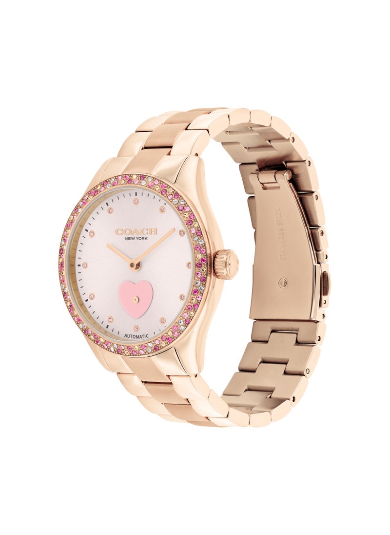 COACH Brooks Steel Strap Analog Watch  - Image 2