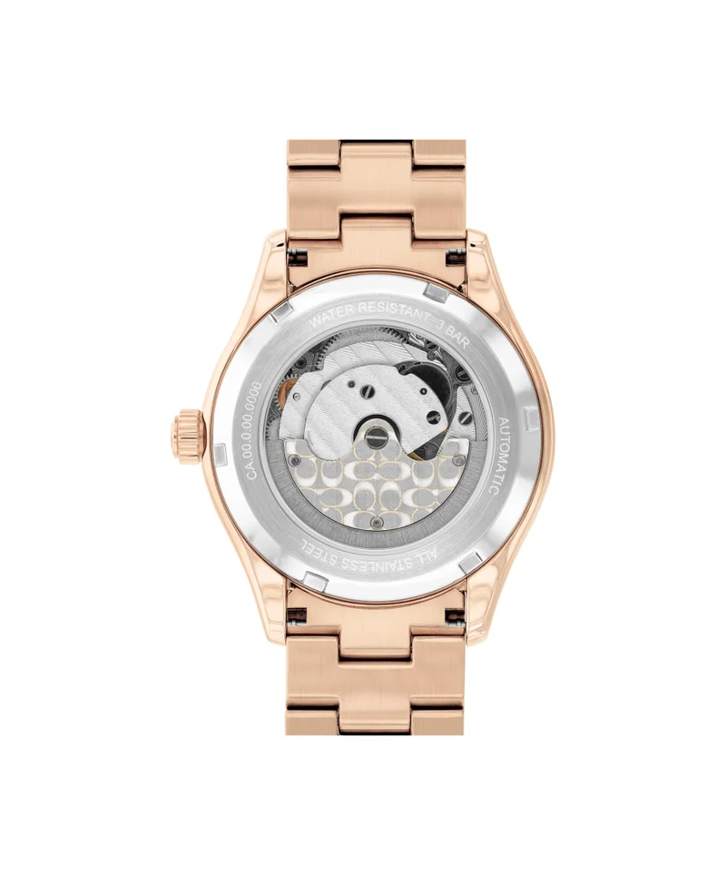 COACH Brooks Steel Strap Analog Watch