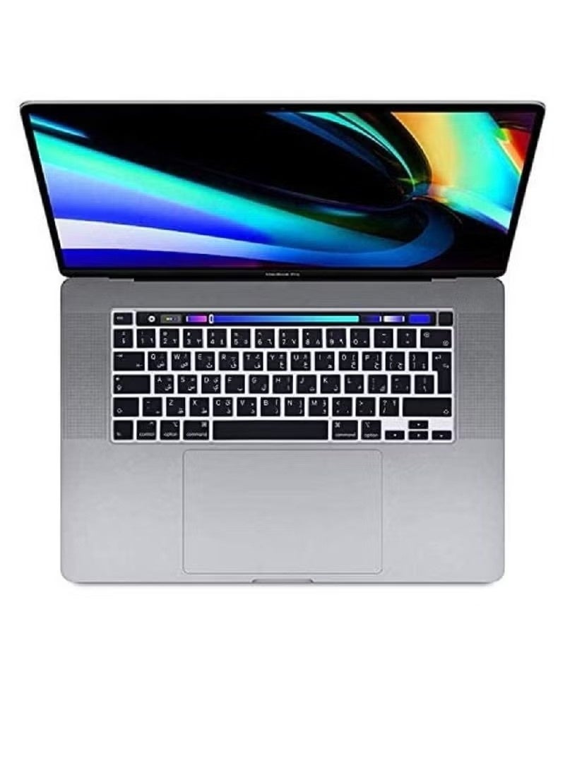 English Arabic Silicone Keyboard Cover for MacBook Pro 13" 16" - EU Layout for A2289 A2338 A2141 A2485 - Image 3