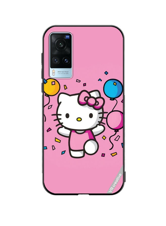 VR CREATIVE Protective Case Cover For Vivo X60 Hello Kitty Design Multicolour - Image 1