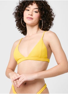 Coconut Cove Plunge Neck Bikini Top And Bottom Set  - Image 3