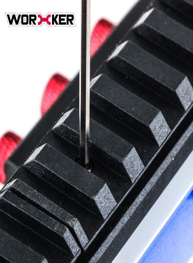 WORKER حامل سكة بيكاتيني من WORKER بطول 27.9 سم لألعاب Nerf N-Strike Elite و Nerf Modify - Image 3