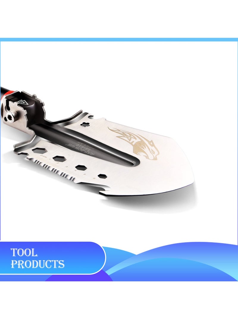 Manful Multi-Functional Survival Tactical Shovel with Accessories - Image 2
