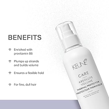 Keune رذاذ حماية حرارية كيون كير لاين فوليوم المطلق 200 مل - Image 3