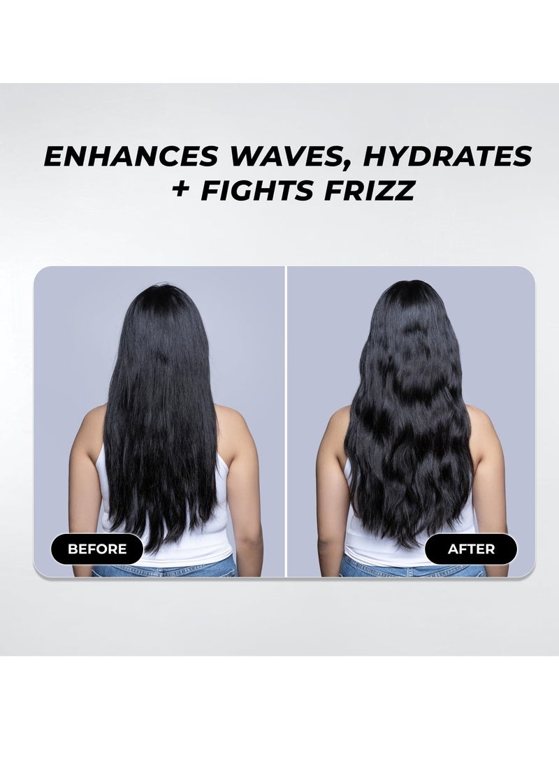 XMONDO XMONDO Hair Wavetech Extra Hold Wave Foam - Vegan Formula with Pro-Vitamin B5 and Anti-Frizz Nutrients to Fight Static, Control Frizz, and Enhance Your Wavy Hair, 6.7 Fl Oz 1-Pack  - Image 3
