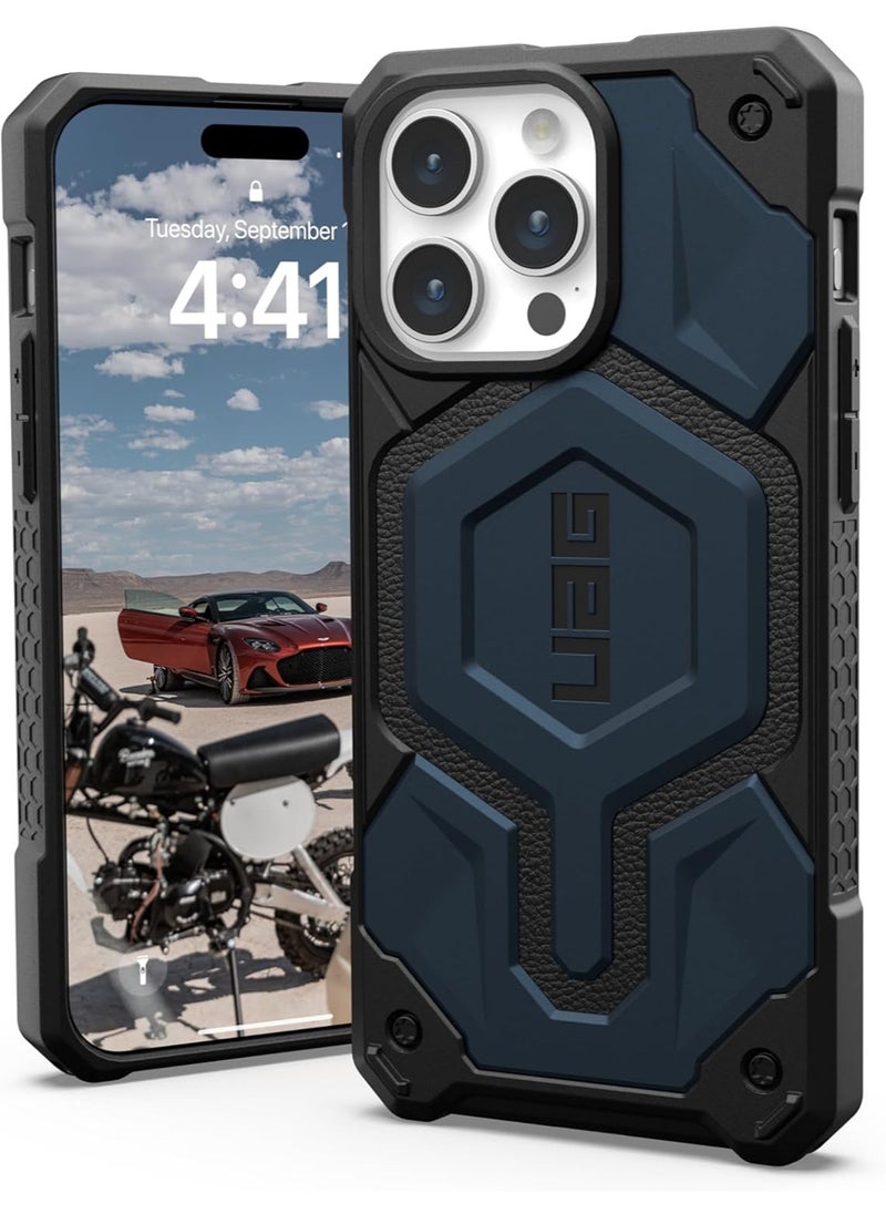 Urban Armor Gear - UAG Monarch Pro MagSafe for iPhone 15 Pro Max Case Cover [25 Feet Drop Tested] - Mallard - Image 1