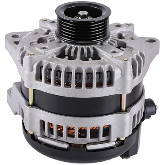 Hiolpen Alternator Replacement Compatible with Ford Truck F-150 V8 5.0L 302 AL7783X GL-8647 AL3Z10346C - Image 3