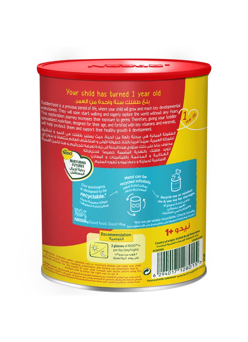 Nido Three Plus Growing Up Milk Powder 1-3 Years 400g - Image 2