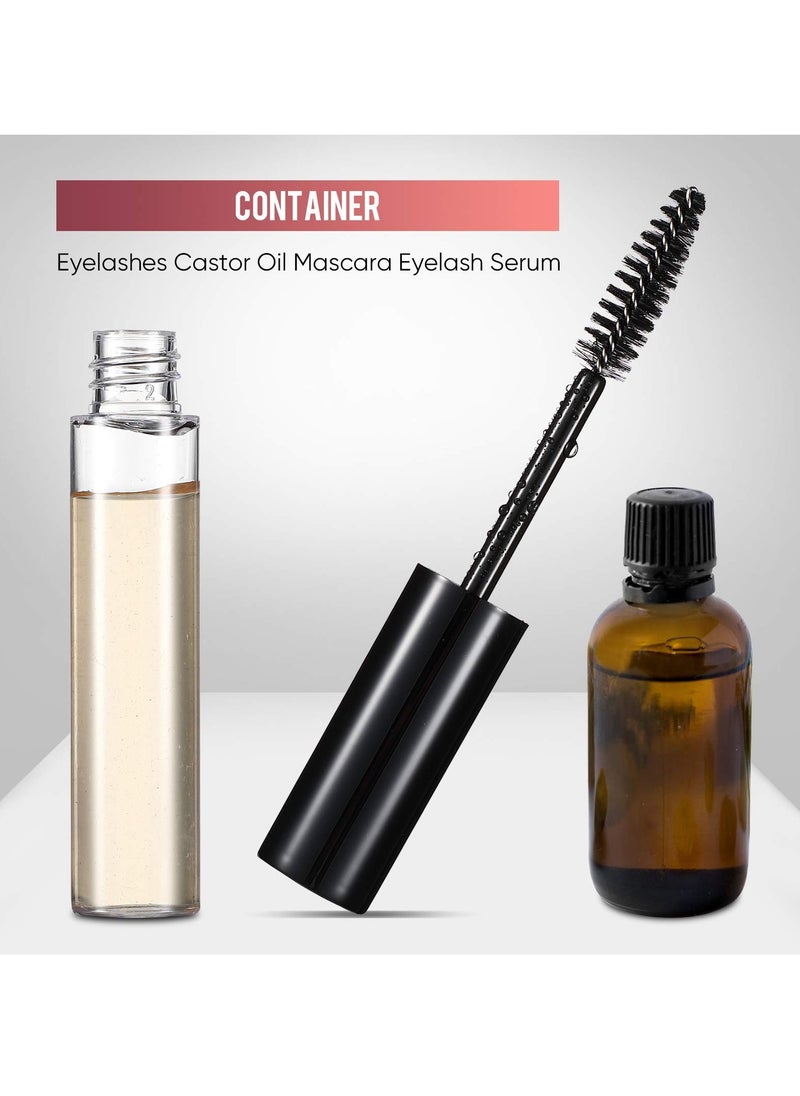 Generic - 12 Pcs 10 ml Empty Mascara Tubes Set, Suitable for Eyelash Serum, Eyeliner, Castor Oil & DIY Cosmetics Storage - Image 1