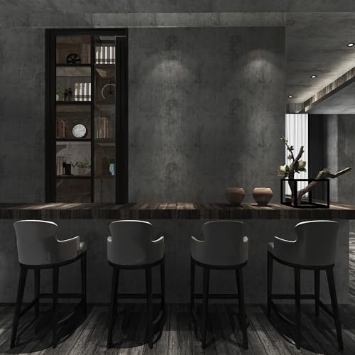 TOTIO Gray Cement Contact Paper Matte Thick 16x708 inch Grey Concrete Peel Stick Waterproof Wallpaper Industrial Style Kitchen Self Adhesive Wallpaper Bathroom Cabinet Shelf Liner Vinyl Decorative Film - Image 2