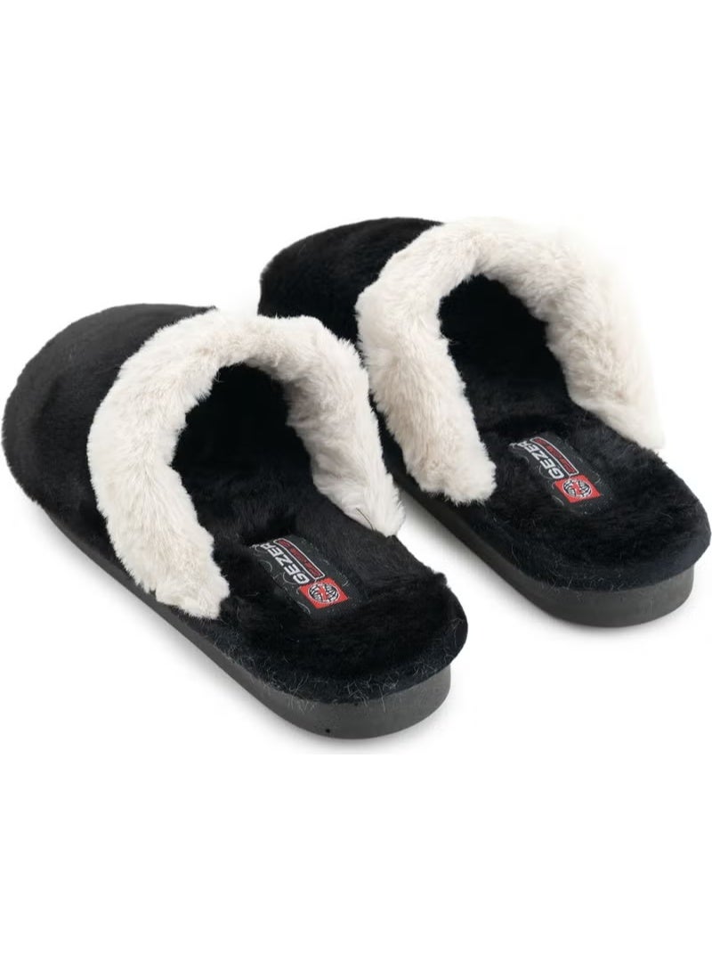 Gezer Women's Winter Comfortable Sole Home Garden Plush Slippers - Image 4