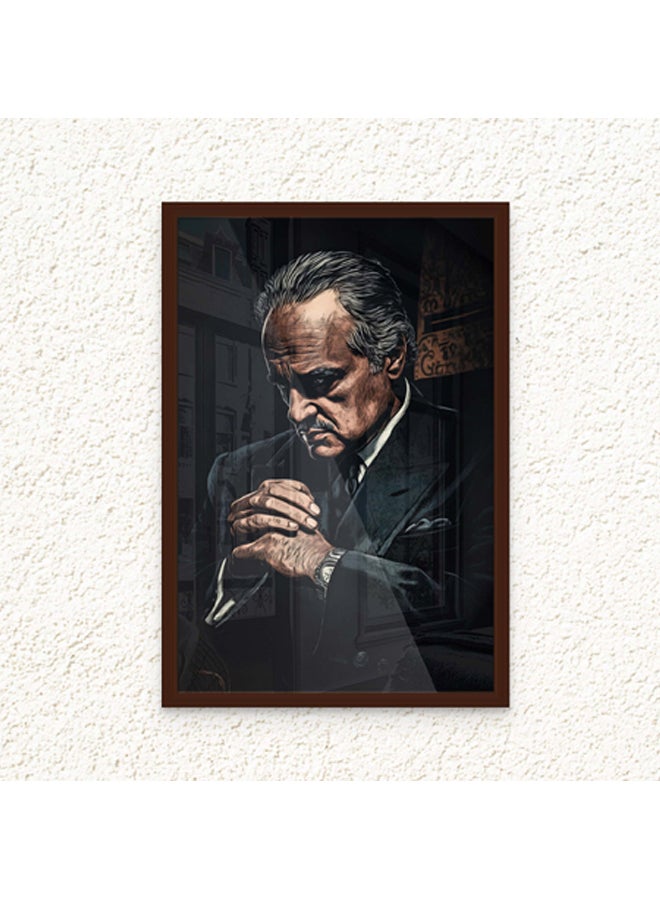 آرت دیکور  ديكور فني مؤطر، طباعة صورة فنية جميلة للعراب فن البوب ​​- عمل فني مميز للفيلم، مطبوعات فن البوب ​​النابضة بالحياة، ديكور جداري، غرفة المعيشة، غرفة النوم، المكتب، الاستوديو - Image 1