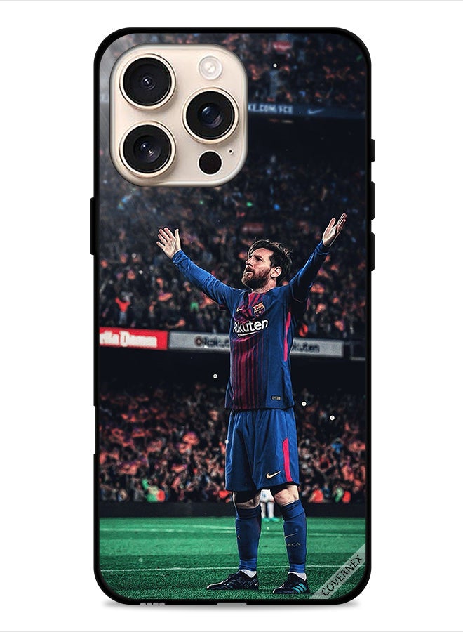 Covernex Apple iPhone 16 Pro Max Protective Case Cover Lionel Messi - Image 1