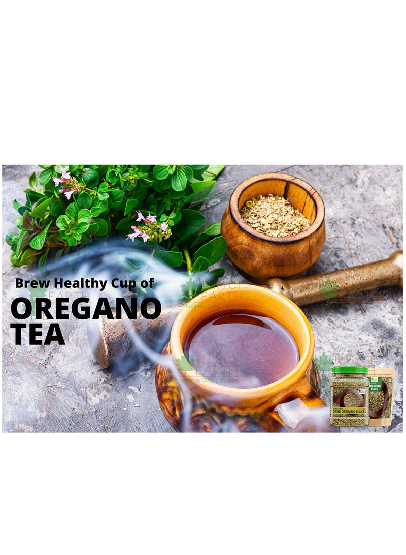 BLISS OF EARTH 100Gm Naturally Organic Dried Oregano Flakes for Seasoning On Pizza & Pasta - Image 3