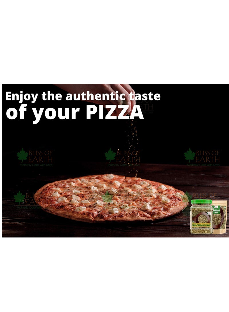 BLISS OF EARTH 100Gm Naturally Organic Dried Oregano Flakes for Seasoning On Pizza & Pasta - Image 2