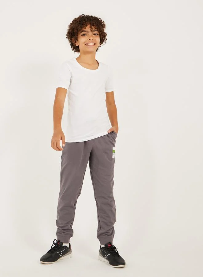 Styli Styli Pack of 2 - Plain Short Sleeve Vest