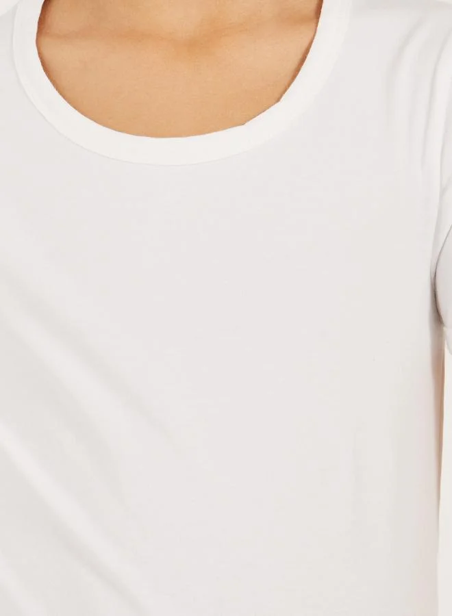Styli Styli Pack of 2 - Plain Short Sleeve Vest