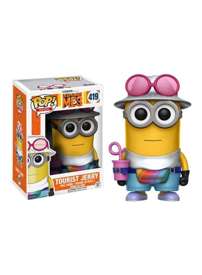 نيبمينينت دمية شخصية السائح جيري برأس كبير هزاز من فيلم ‎"Despicable Me 3"‎ طراز 419 - Image 1