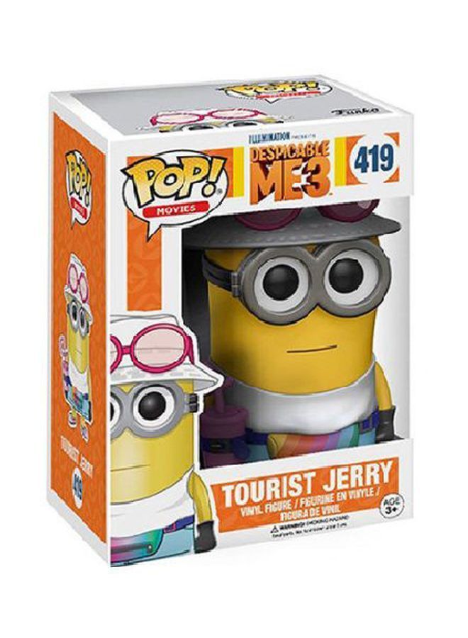 نيبمينينت دمية شخصية السائح جيري برأس كبير هزاز من فيلم ‎"Despicable Me 3"‎ طراز 419 - Image 2