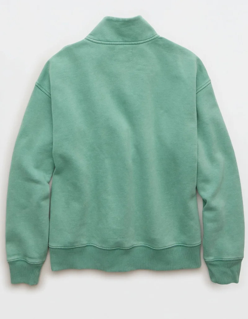 American Eagle AE Everyday Luxe Quarter-Zip Sweatshirt