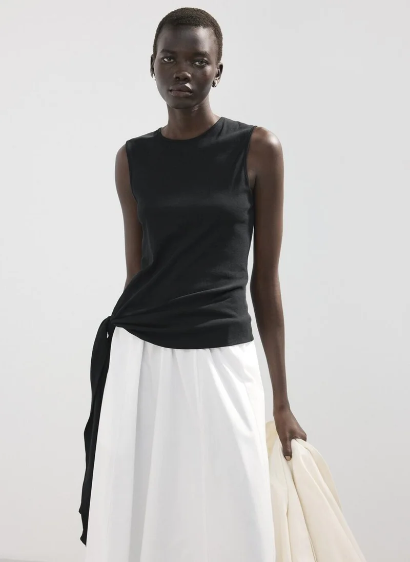 MANGO  Flared cotton skirt for Women | Best Price UAE