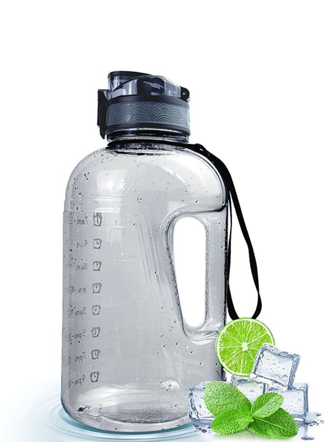 Generic Big Water Bottle 2.2 Litre with Handle 2.2l BPA Free Large Daily Drinks Jug for Gym Fitness