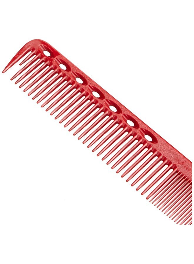 YS Park 339 Fine Cutting Comb - Red - Image 3