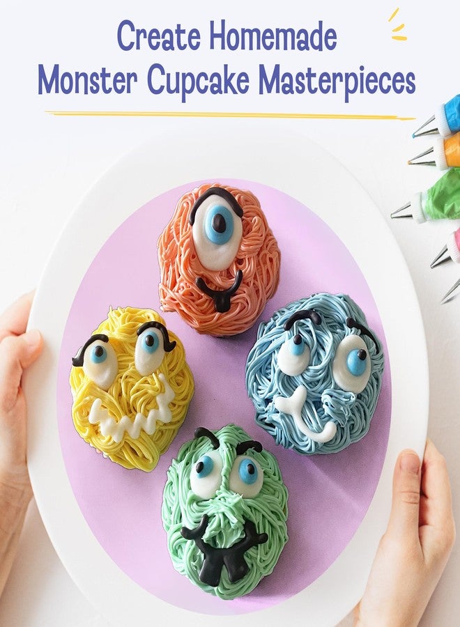 Baketivity Duff Monster Cupcakes Baking Kit - Duff Goldman x Kits for Kids, Teens & Adults with Pre-Measured Ingredients & Kid-Friendly Instructions - DIY Cupcake Mix Baking Set - Family Activity Gift - Image 2