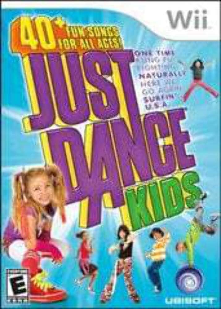Ubisoft Just Dance Kids for Nintendo Wii - 40 Fun Songs for All Ages