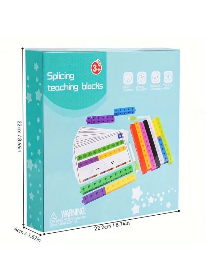 100pcs Magic Cube Building Blocks Set Develops Logic Problem Solving Skills Hand Eye Coordination Educational Toy - Image 3