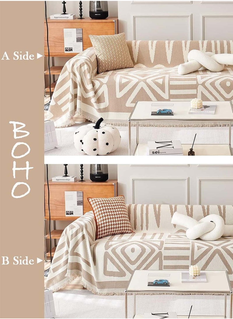 3 Seat Sofa Slipcover Pets Protector Furniture Covers Soft Four Seasons Universal Sofa Slipcovers All-Inclusive Sofa Cover 180*300CM