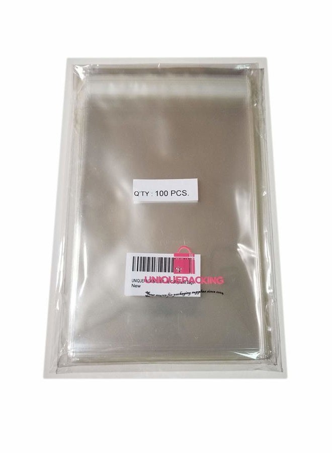 UNIQUEPACKING 3000 Pcs 4 3/8 X 5 3/4 Clear A2 Card Resealable Cello Cellophane Bags (fit A2 Card only, not Envelope) - Image 1