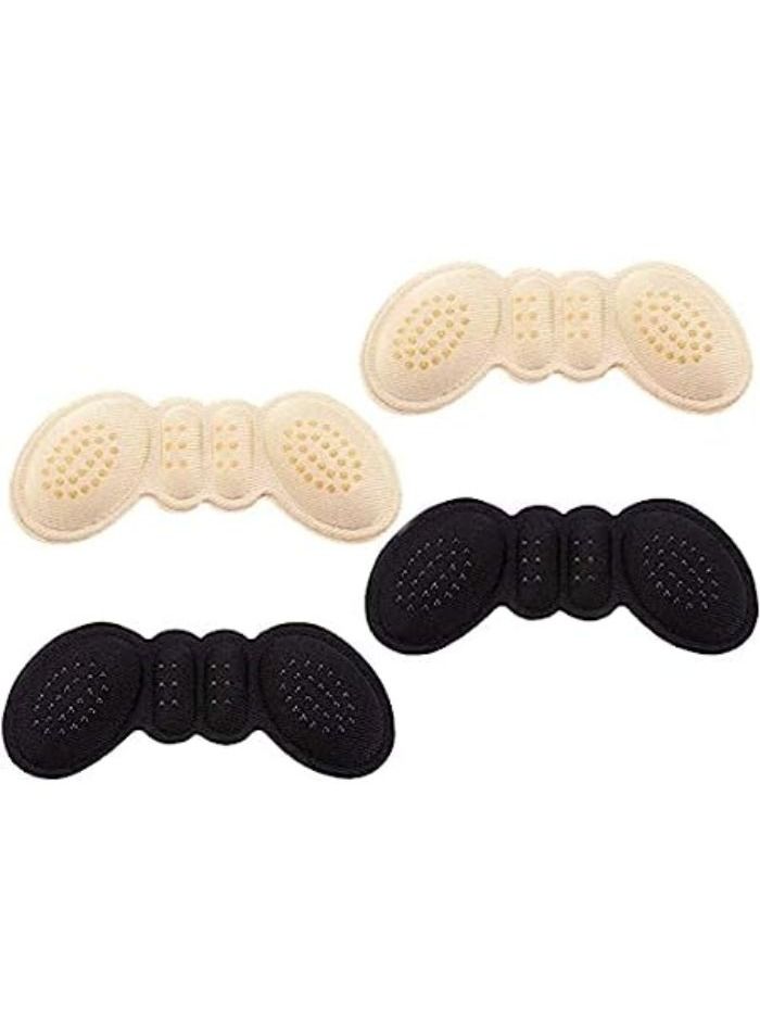 Self-adhesive Heel Pads Big Shoe Inserts Heel Protectors for Women and Men 2pcs Random Colors - Image 2