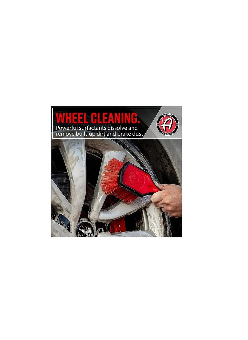 Adam's Polishes - Adam's Polishes Wheel and Tire Cleaner Gallon Professional All in One Tire and Wheel Cleaner Works Wheel Brush and Tire Brush Car Wash Wheel Cleaning Spray for Car Detailing. - Image 1