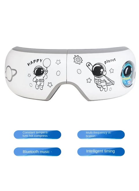 Eye Massager Bluetooth Eye Protector Vibrates the Eye Massager to Heat the Eye Mask