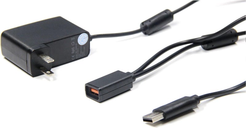 Veanic Replacement USB AC Power Adapter Connector Supply Cord Cable for Microsoft Xbox 360 Kinect Motion Sensor System - Image 4