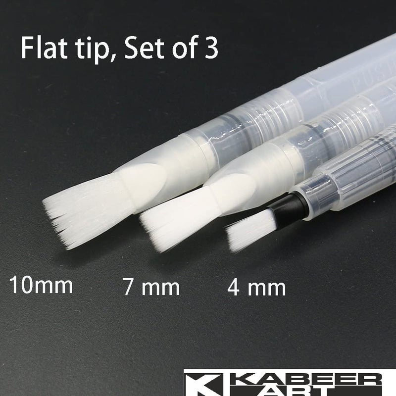 Kabeer Art 6PCS Empty Soft Water Color Painting Brush Marker Watercolor Drawing Pen - Image 3
