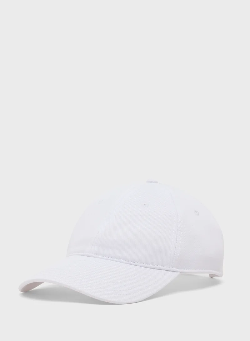 LACOSTE Logo Curve Peak Cap