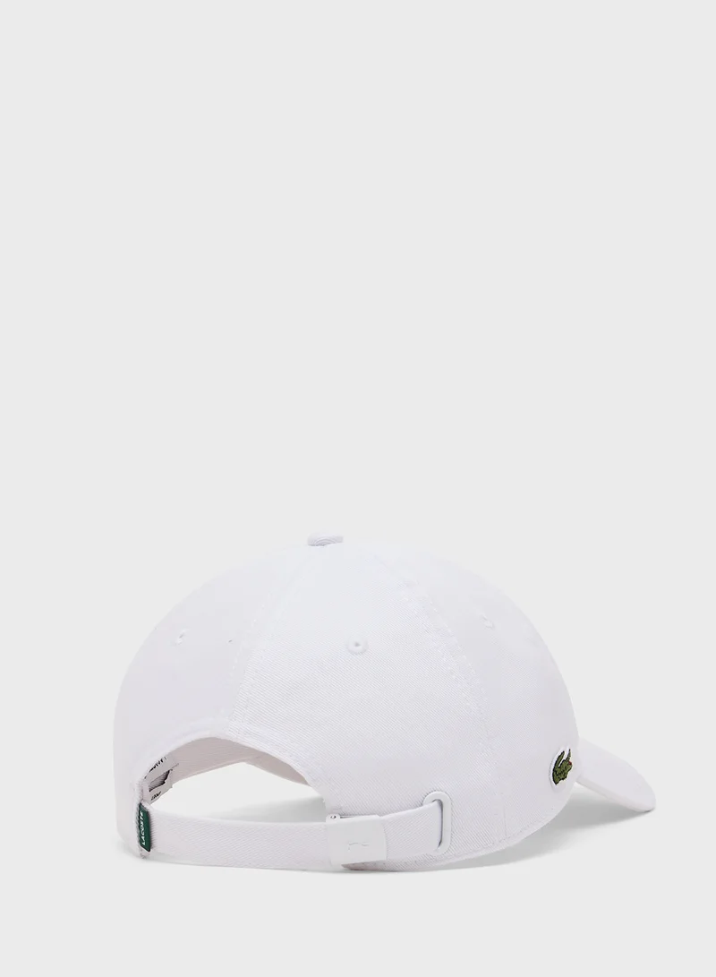 LACOSTE Logo Curve Peak Cap