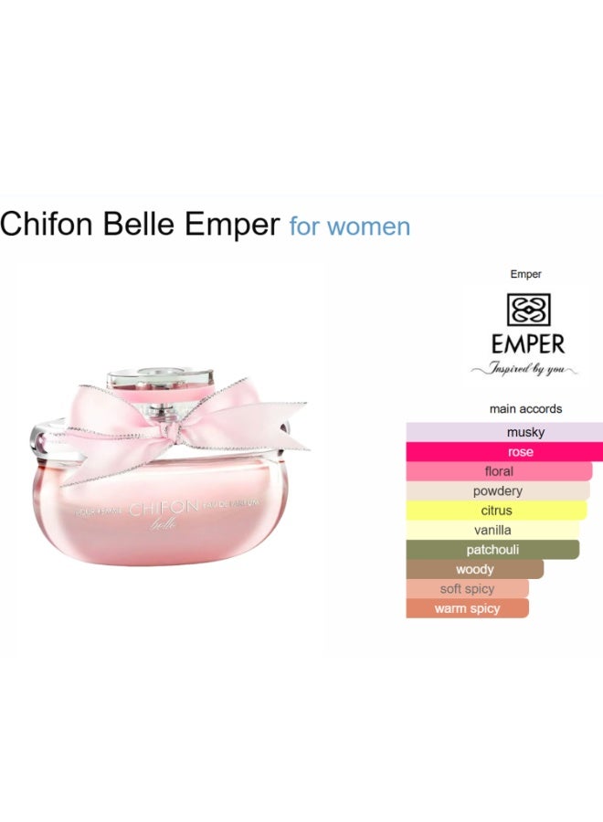 emper CHIFON BELLE - EDP - For Women  - 50ml - Image 4