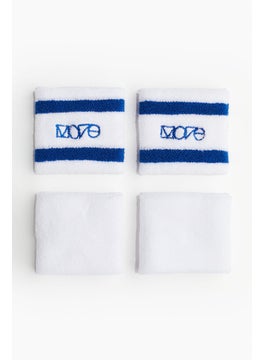 H&M 4-Pack Terry Wristbands  - Image 1