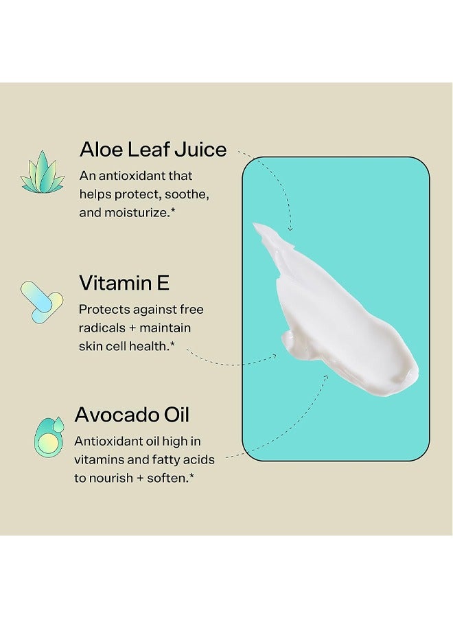 Bubble Bubble Slam Dunk Hydrating Moisturizer - Hydrating Face Cream for Dry Skin Made with Vitamin E + Aloe Vera Juice for a Glowing Complexion - Skin Care with Blue Light Protection (50ml) - Image 5