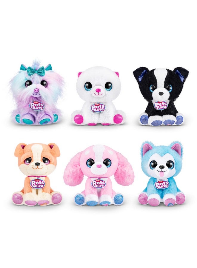 Pets Alive Pets Alive Pet Shop Surprise S3 Puppy Rescue (Bull Dog) by ZURU Surprise Puppy Plush, Ultra Soft Plushies, Compound Surprises Inside, Interactive Toy Pets, Electronic Speak and Repeat  - Image 4