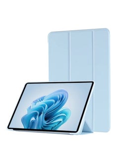Suitable For Millet 6 Flat Protective Cover Red Rice Pro 12.1 Inch Flat Shell Millet 7/7Pro Silicone Soft Shell-Color:White Ice Blue-Applicable Model:For Huawei Matepad Pro 11