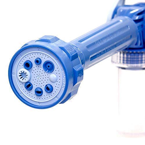 Shopper52 Ez Jet Water Cannon 8 in 1 Turbo Water Spray Gun for CarBike Washing Gardening with Inbuilt Soap Dispenser Tank EZJT1N1 - Image 5